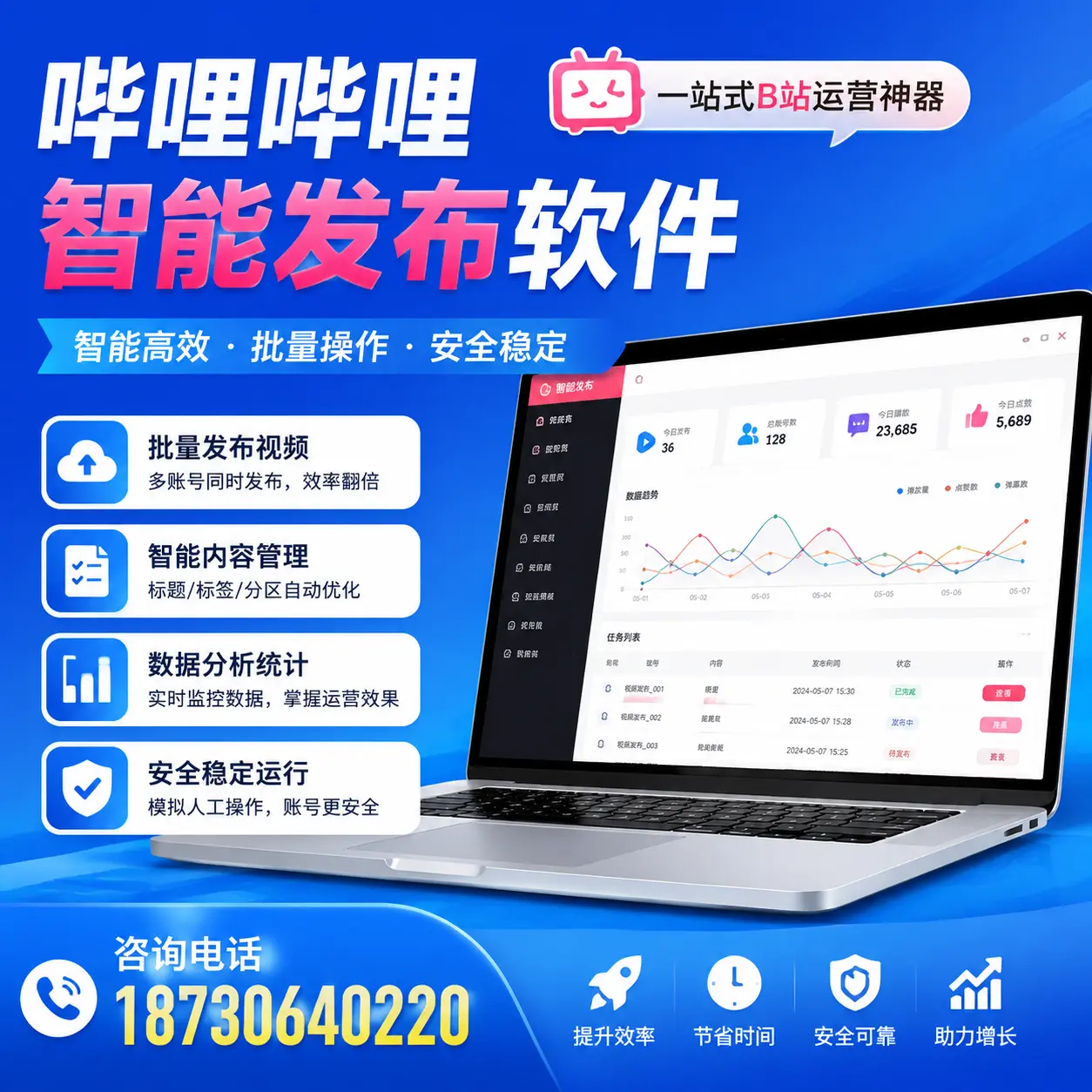 如何通过哔哩哔哩智能发布软件提升 忻州 企业曝光率
